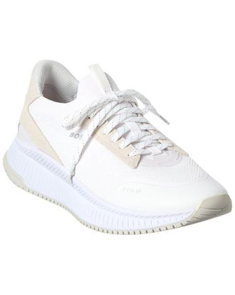 HUGO BOSS BOSS Hugo Boss TTNM Evo Suede-Trim Running Sneaker