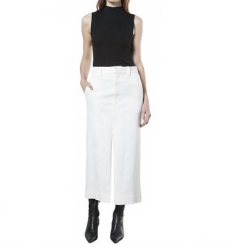 Enza Costa Silk Layering Mockneck Sweater In Black