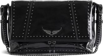 Zadig&Voltaire Rocky Ii Vintage Patent Studs Bags