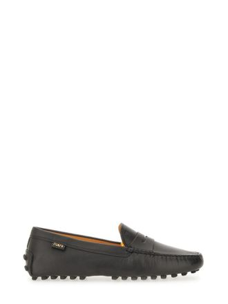 Tod's Black Solid Collection Loafers