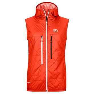 Ortovox Swisswool Piz Bo&egrave; Vest Wollgilet f&uuml;r Damen | rot