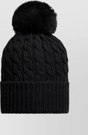 Moncler wool cable-knit beanie