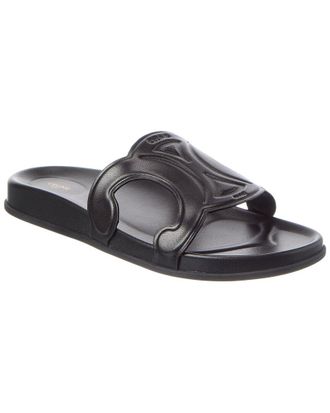 Celine Celine Troimphe Leather Sandal