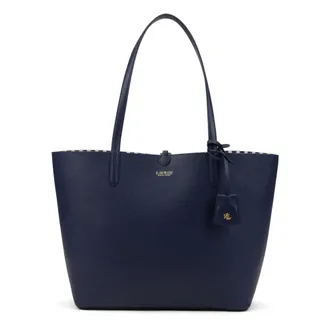 Ralph Lauren Tote Bags, female, Blue, Size: ONE SIZE Reversible Medium Tote Bag