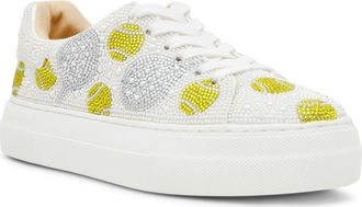 Betsey Johnson Sidny Platform Sneaker in Tennis at Nordstrom, Size 8.5