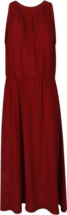 Crida Milano Midi Dresses, female, Red, Size: M/L Beatrice dEste Midi Dress