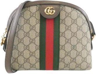 Gucci Borsa a spalla Pre-owned in tela - - Pre-owned - Donna - Beige - ONE SIZE