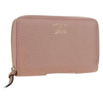 Gucci Pre-owned Wallets, female, Pink, Size: ONE SIZE Pre-owned Vintage Wallet
