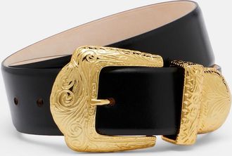 D&eacute;hanche D&eacute;hanche Single Midas leather belt
