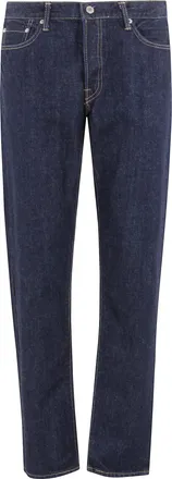 Edwin Rinsed Blue Regular Tapered Denim Jeans