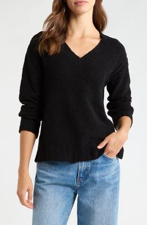 Tommy Bahama Malibu Chenille Sweater in Black at Nordstrom, Size X-Small