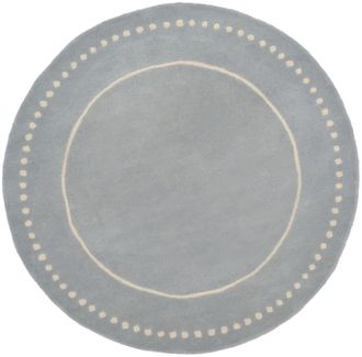 Safavieh Alfombra lana azul claro/marfil 152 x 152 cm