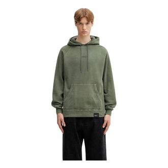 Neighborhood Heren, Sweatshirts & Hoodies, Groen, Maat: M Katoen