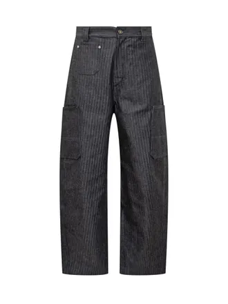 Givenchy Dark Blue Cargo Pants