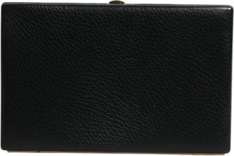 Dolce & Gabbana Clutch Miniature Portemonnee - unisex - Portefeuilles - Zwart - ONE Size - Leer - Accessoires
