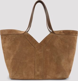 Saint Laurent Suede Small Y Tote Bag