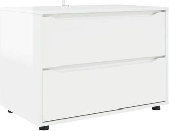 vidaXL Storage Cabinet High Gloss White 80 x 48 x 57 cm vidaXL