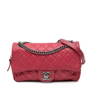 Chanel Geketende Leren Handtas