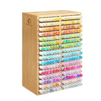 OEM Organizador De Marcadores, Con Capacidad Para 126 Marcadores Y Dise&ntilde;o Resistente A La Corrosi&oacute;n