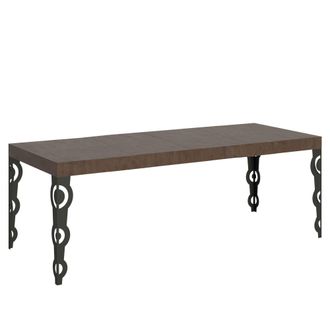 Itamoby Tavolo Da Pranzo Allungabile - Karamay Premium - Colore: Noce - Dimensioni: 90x160/264