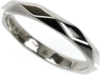 Boucheron Platinum 950 Band Ring (Pre-Owned)