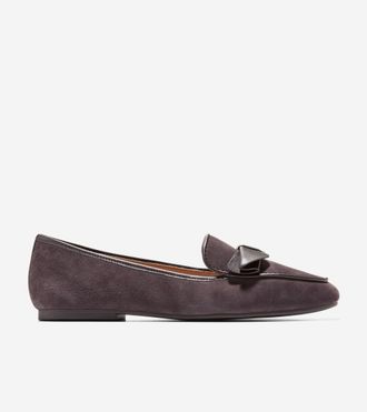Cole Haan Womens Payson Soft Bow Loafers - Brown Size 10.5