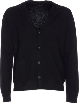 Hosio Cardigan con scollo a V - Nero