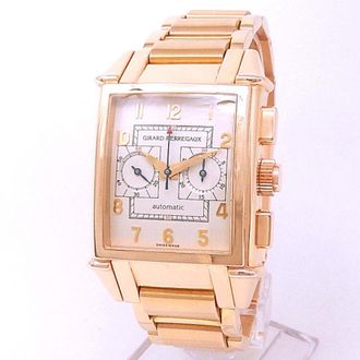 Girard Perregaux Pre-owned Girard Perregaux Vintage 1945 Chronograph Automatic Silver Dial Mens Watch 2599