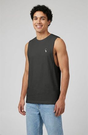 Dalix Astronaut Lightweight Jersey Tank in Charcoal at Nordstrom, Size Xx-Large