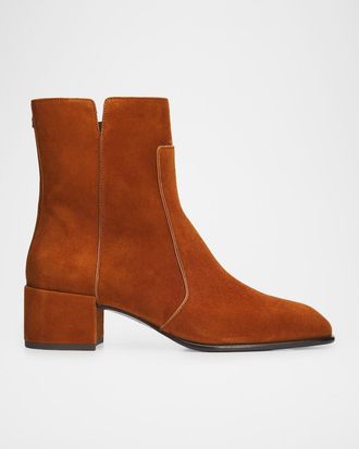 Jimmy Choo London Eliot 45mm Suede Ankle Boots