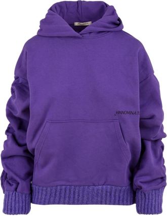 Hinnominate Dames Hnw 911 Trui - Dames - Hoodies - Paars - 2XS - Hoodies & sweatvesten