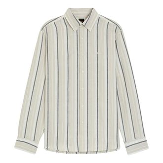 HUGO BOSS Orange-Herenhemd - Heren - Overhemden - Beige - Maat: L