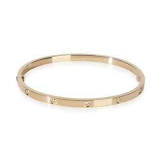 Cartier Pre-Owned Cartier Yellow Gold Diamond Small Model Love Bracelet