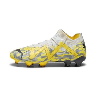Puma Future Ultimate FG/AG, Unisex Adult Sports Shoes, Sedate Gray-Asphalt-Yellow Blaze, 46.5 EU, Sedate Grey Asphalt Yellow Blaze, 11.5 UK