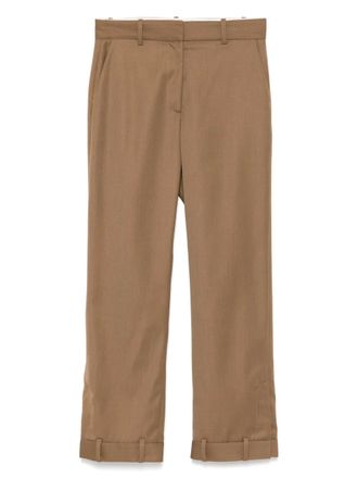 Monse deconstructed tailored trousers - women - Polyester/Cotton - 2 - Neutrals