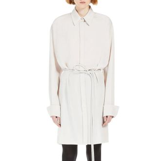 Sportmax Dames, Jurken, Grijs, Maat: S Zijde