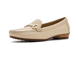 David Tate Fusion Womens Flat Shoes Bone : 10.5 M (B), Leather