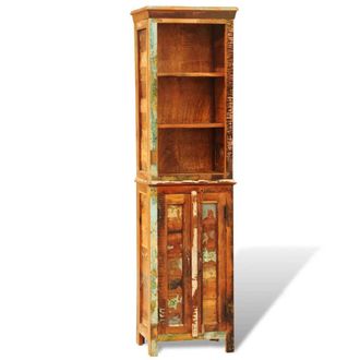 Berkfield Home Vintage Style Reclaimed Solid Wood Bookshelf in Brown