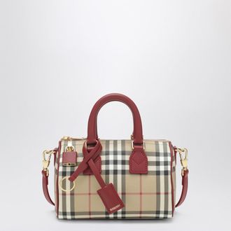 Burberry Mini Check Bowling Bag