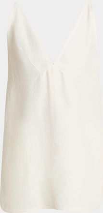 Proenza Schouler Mitchell Textured Sleeveless Babydoll Top