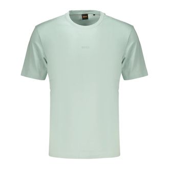 HUGO BOSS Hugo, T-Shirts, male, Green, Size: L Short-sleeved T-shirt