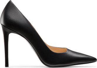 Stuart Weitzman Stuart Power 100 - Dames - Pumps - Zwart - 39 EU - Schoenen