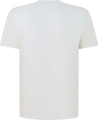 Emporio Armani Mens T-Shirt Maxi Logo Sugar Swizzle Modal T-Shirts And Polos