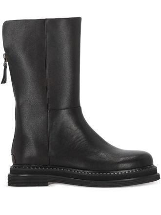 Bruno Premi zip leather boots - Black
