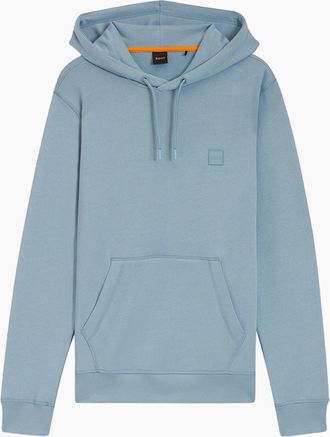 HUGO BOSS Mens Boss WeTalk Overhead Hood - Blue - Size: 38