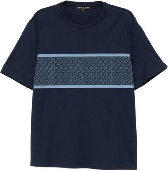 Michael Kors striped T-shirt - Blue
