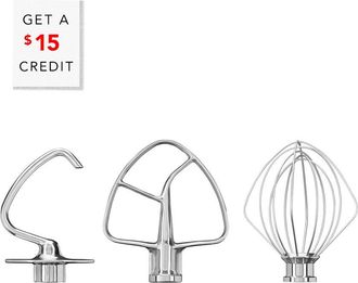 KitchenAid Kitchenaid Stainless Steel 3Pc Stand Mixer Head Attachment Kit With $15 Credit