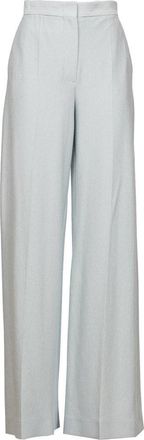 Max Mara Wide Leg Jersey Trousers