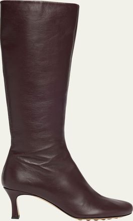 Bottega Veneta Lagoon Nappa Leather Knee-High Boots