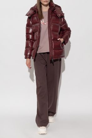Moncler Down Jacket Maire, Womens, Burgundy